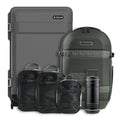 Jetsetter Carry-On Luggage Bundle (Charcoal)